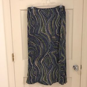 David Brooks Patterned Skirt